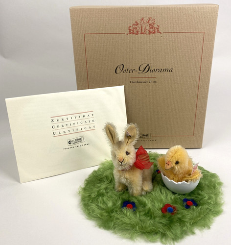 Steiff 2004 oster diorama - steiff,