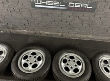 Porsche 924 944 928 Telefon Teledial Felgen Rim Set 6x 15 ET 52,3 Gullideckel