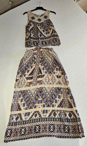 Top modisches teiler kleid - top,