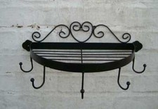 Halbrundes Wandregal Wandkonsole Wandablage Eisen inkl. Versandkosten.