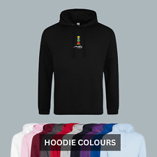 Spliffy Hoodie Urban Streetwear Peace Smoke Weed Retro Raver 90s Eclipse Clothes