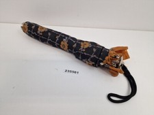 Regenschirm Juwel Rosen DDR 60er vintage schwarz orange alt #235561