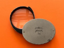 Busch Einschlaglupe 2x Messing