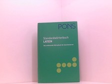 PONS Standardwörterbuch Latein: Latein-Deutsch /Deutsch-Latein Latein : das umfa