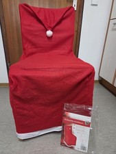 Weihnachtsstuhlüberzug, Stuhlhusse, Mütze, Weihnachten