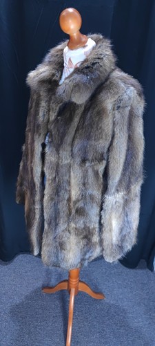 Bisam mantel jacke - mantel,