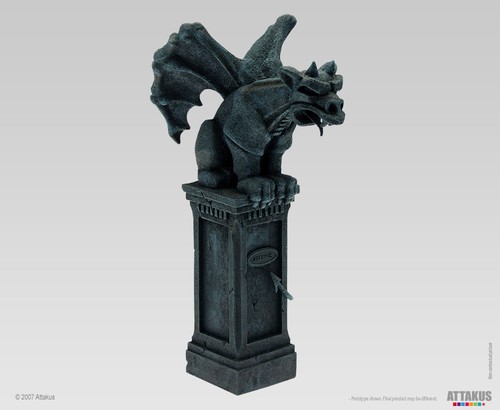 Harzfigur gargoyle made in - made,