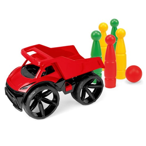 Maximus roter muldenkipper - roter, +