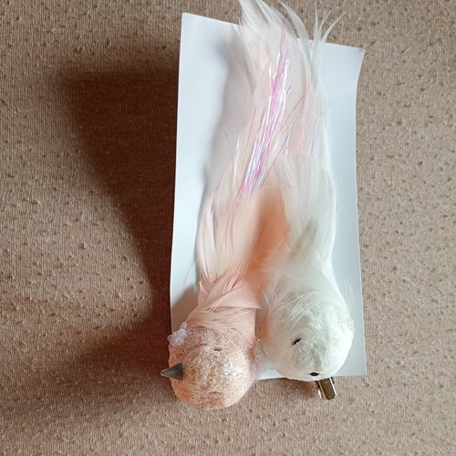 Vögel deko weiße tauben - weiße,