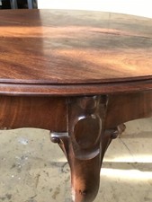 Jugendstil Esstisch oval