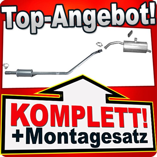 Auspuff für toyota starlet - auspuff,