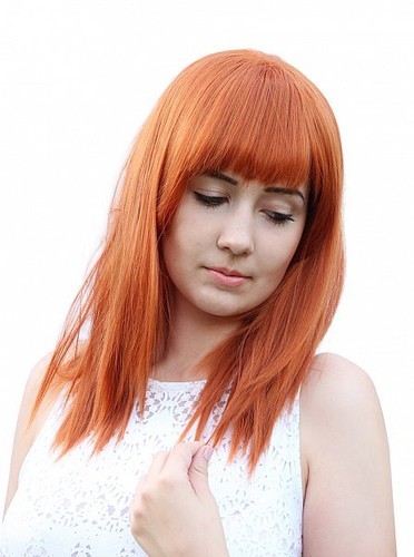 Kupfer rot orange - orange-rot, glatte