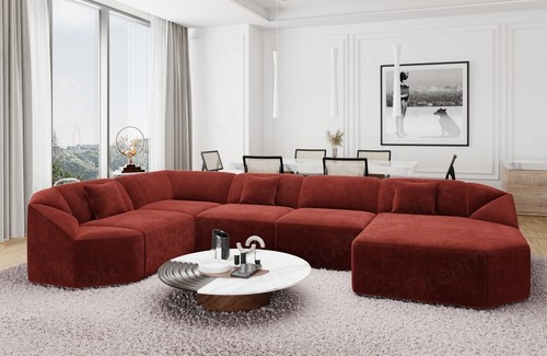 Sofa stoff wohnlandschaft - sofa,