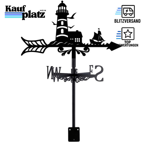 Wetterhahn leuchtturm boot - wetterhahn,