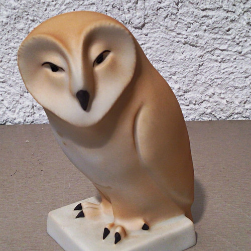 Kaiser porzellanfigur eule - porzellanfigur,