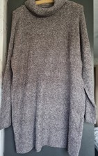 Strickkleid Longpullover, Gr. M