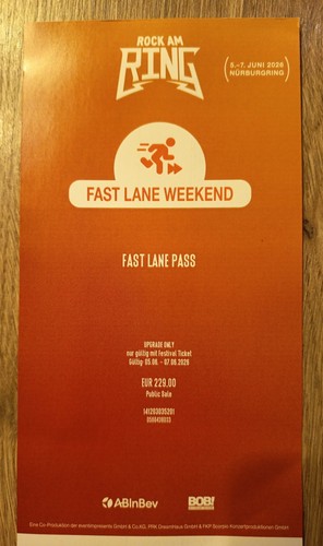Rock ring 2026 fast lane - rock,
