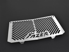 ZIEGER Kühlerschutz ohne Seitenabdeckung kompatibel mit Yamaha FZ1 Logo 2