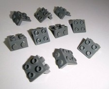 Lego (44728) 10 Winkel 90° 2x2 - 2x1, in dunkelgrau aus 10219 7678 6211 8143