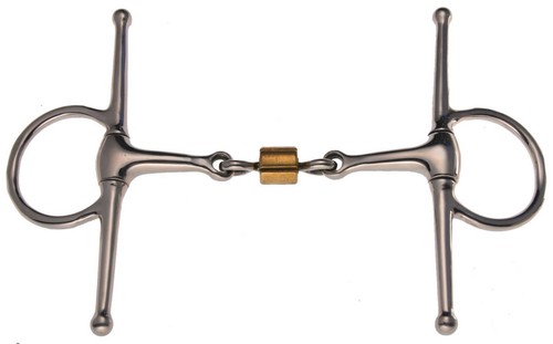 Knebeltrense mit rolle-