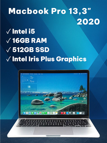 Macbook pro 2020 retina - macbook, 13,3"