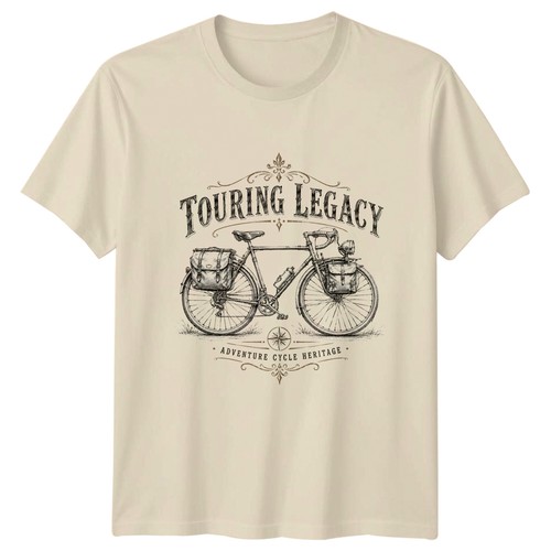 Vintage tourenrad shirt - vintage, t-shirt