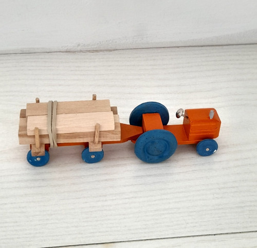 Dregeno ddr holztraktor mit - ddr,