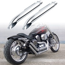 2X Universal Motorrad Auspuff