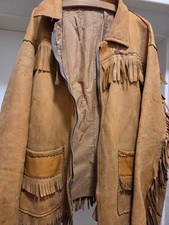 Cowboy Lederjacke Western Style Kanada/USA Größe L/XL