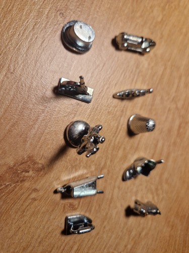 Monopoly figuren metall - monopoly,