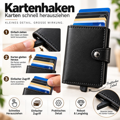 Leder portemonnaie damen - portemonnaie,