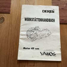 Werkstatthandbuch Vamos Motorroller Motor Roller Derbi Motor 49 ccm³ Stand 1993!