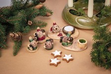  Waldorf, Jahreszeitentisch, Chrismas, Weihnachtsdeko, Keramik,