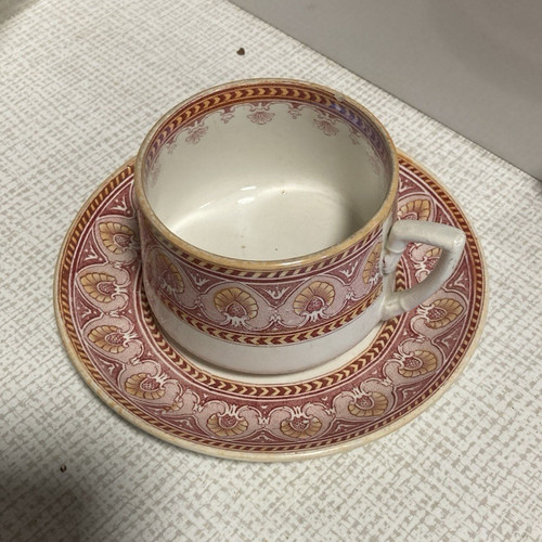 Sarreguemines keramik tasse - sarreguemines, &