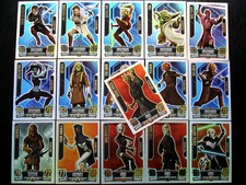 Topps FORCE ATTAX Star Wars Clone Wars SERIE 2- Force Meister Sammelkarten Cards