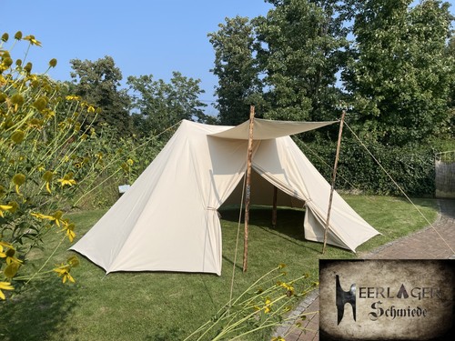 5x3m sachsenzelt mittelalter - sachsenzelt,