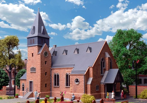 Kibri 39766 kirche mit - kibri, h0