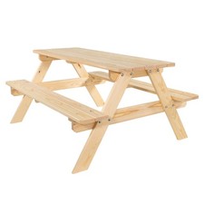Kinderpicknicktisch aus Holz