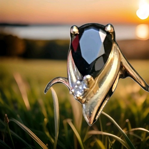 Ring karat schwarzer - 14,