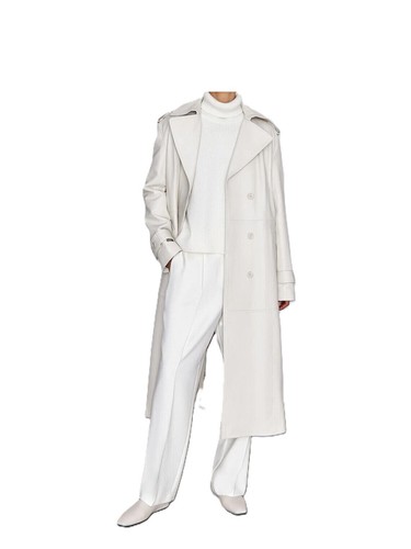 Damen echt leder langer - leder,