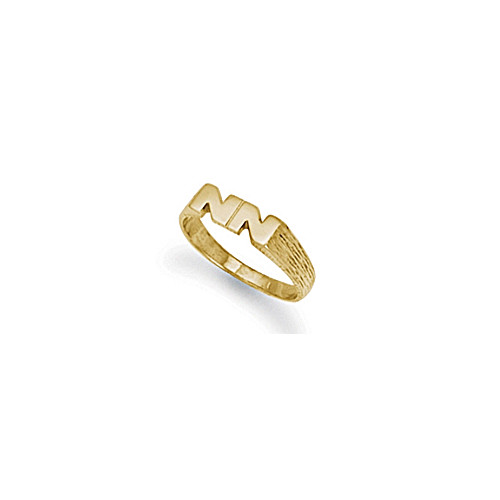9ct gelbgold geprüft initial - gelbgold,