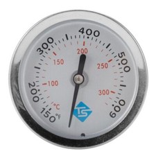 1stk Für Weber Grill Thermometer 150-600℉ Edelstahl Zeiger Silber