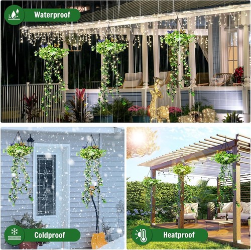 Neu solar kunstpflanzen mit - solar,