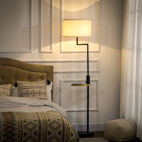 Homcom stehleuchte stehlampe - homcom, stehleuchte,