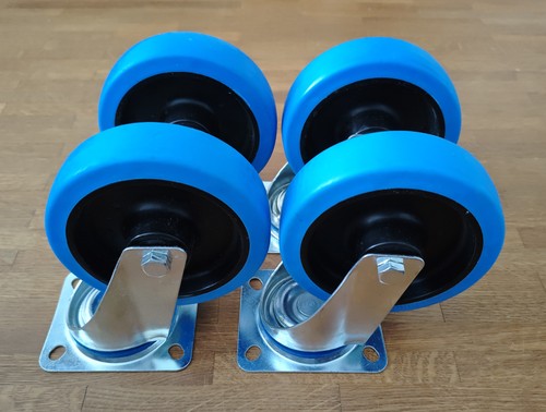 Eco blue wheel lenkrollen - eco, wheel-lenkrollen