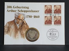 Numisbrief Arthur Schopenhauer