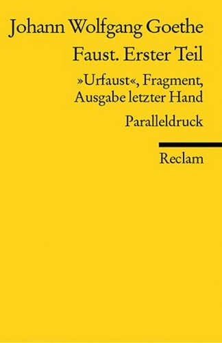Faust erster teil johann - teil,