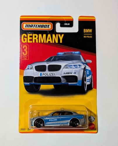 Matchbox bmw police - matchbox, m5