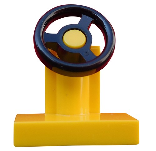 Lego stück lenkrad gelb - in,