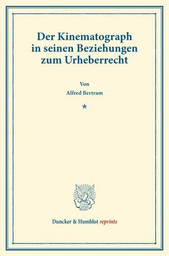 Der kinematograph seinen - kinematograph,